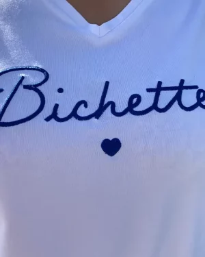 T-Shirt Blanc « BICHETTE »