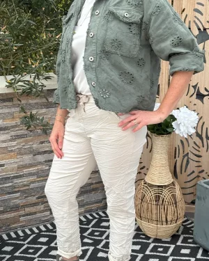 Veste brodée