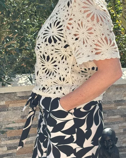 Top en crochet