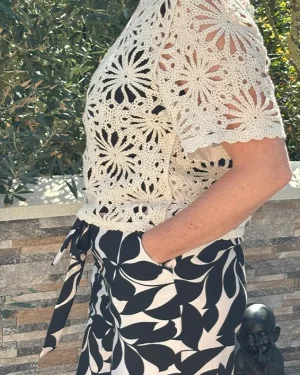 Top en crochet