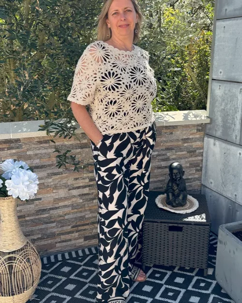 Top en crochet